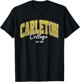 Carleton Institute of Technology Arch Retro for Men Women T-Shirt