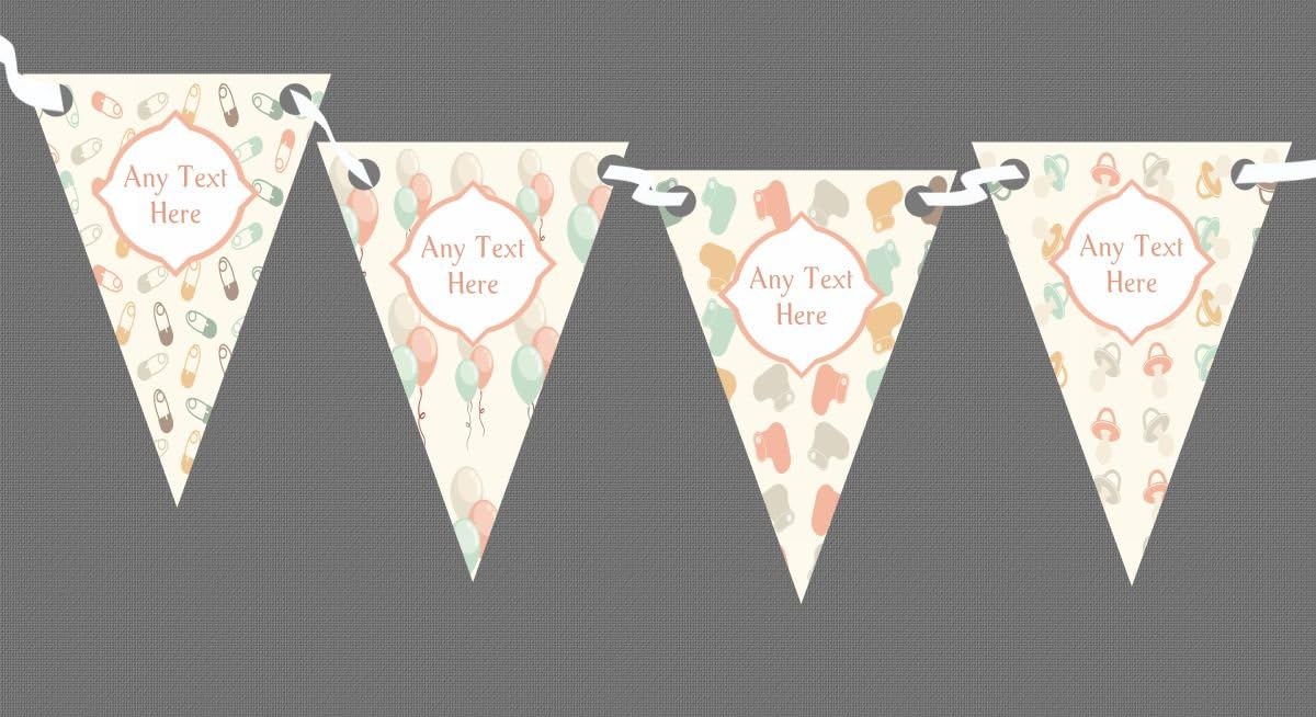 Neutral Balloons Nappy Pins Home New Baby Bunting Amazon.ca