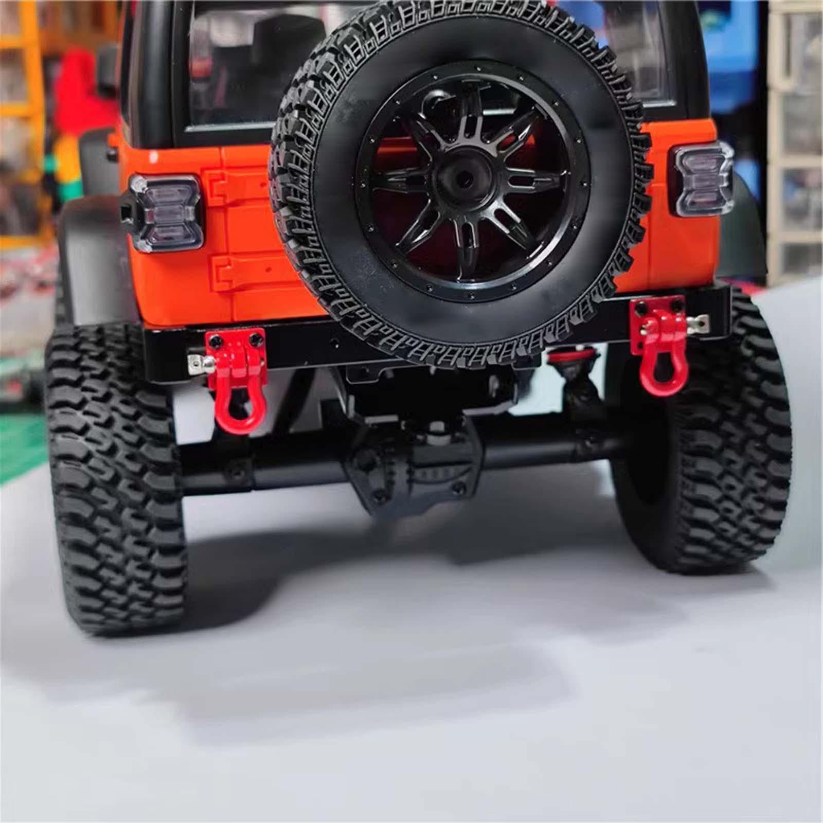 predolo 2 Piezas de Repuesto para Coches RC 1/12 (Delanteros Y Traseros). Accesorio Fácil de Instalar para La Modificación del Coche RC Crawler MN128.