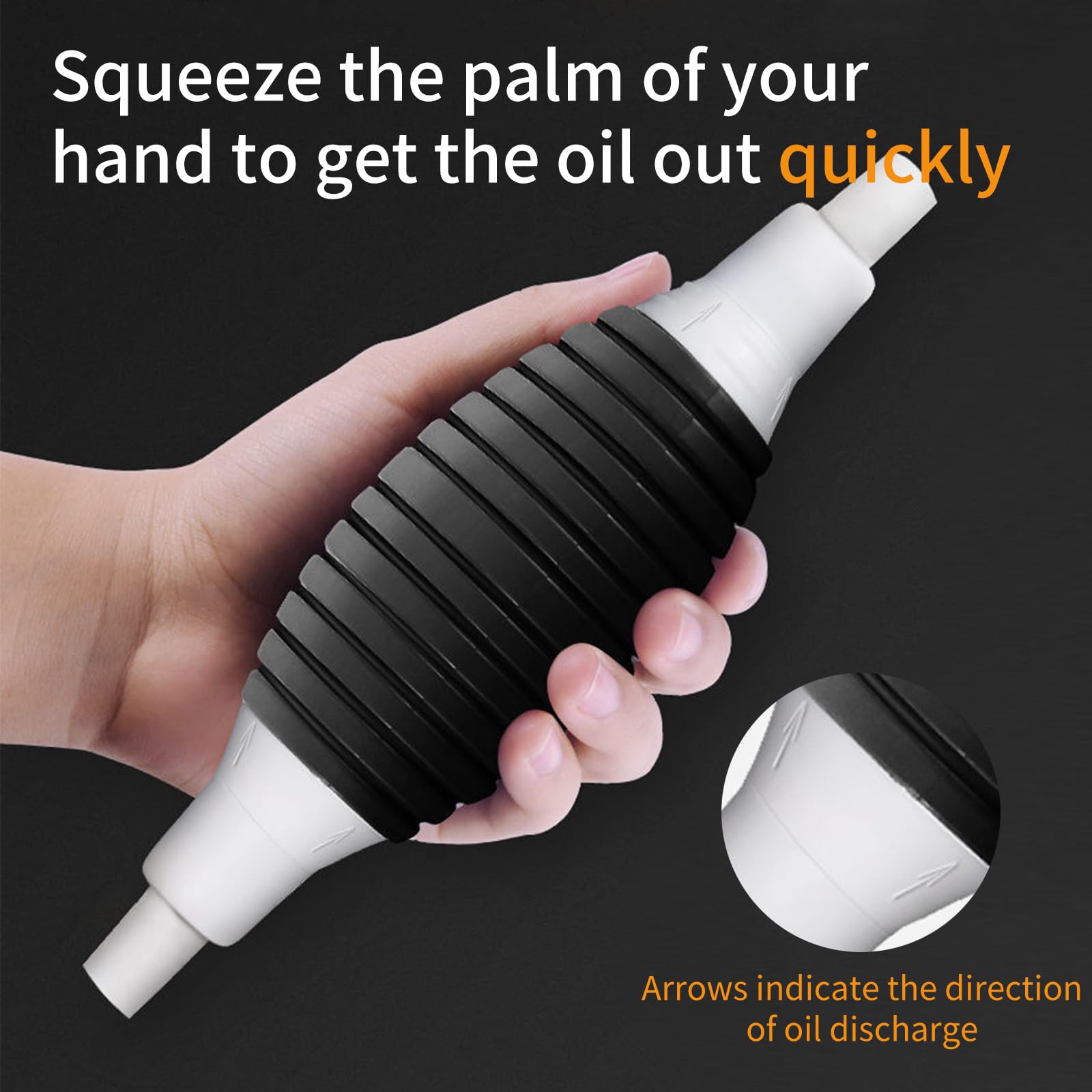 Pompa Travaso Liquidi Manuale - Per Benzina, Diesel, Olio - Autoadescante - Foto 6