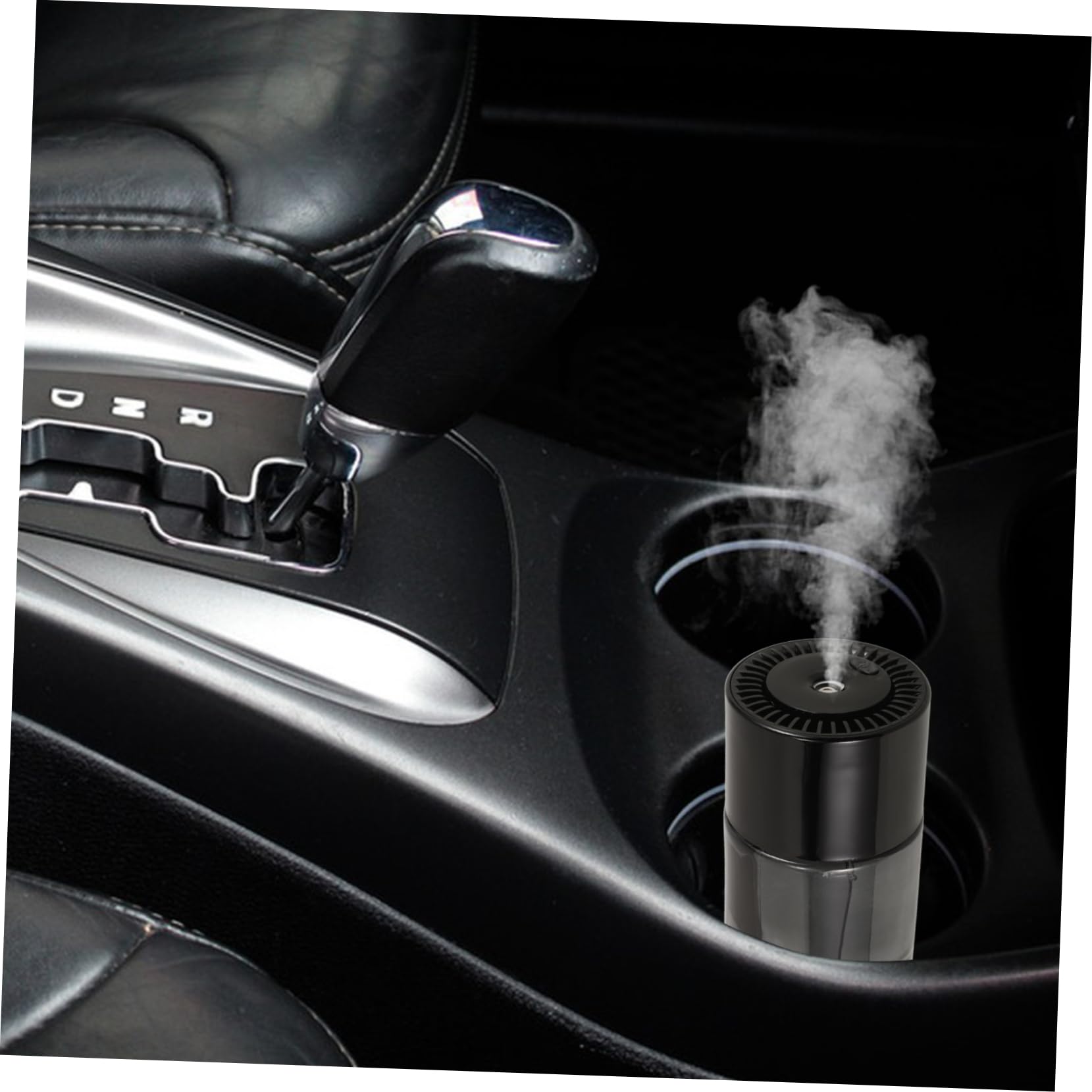 Gatuida Difusor de Aceites Esenciales para Coche, Pulverización Automática, 160ml, Niveles de Niebla Ajustables, Ambientador de Coche para Vehículo