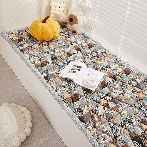 Funda de algodón para sofá de 3214 plazas, funda gruesa para sofá, suave y cómoda, antideslizante, protector de sofá para mascotas, lavable (color