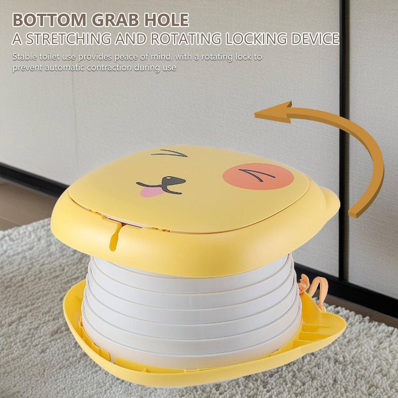 Siège De Toilette Pliable Pour Enfants, Pot De Voyage Pour Voiture