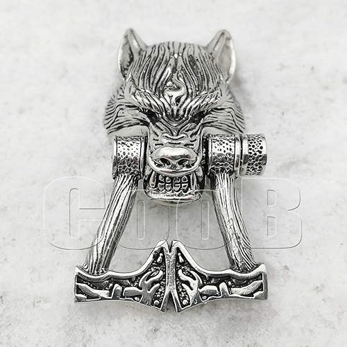 Miniatura 4 de CooB EDC Metal fundido a mano paracord grillete hebilla hebilla colección animales para pulseras de paracord fabricación de pulseras 1 unidslote