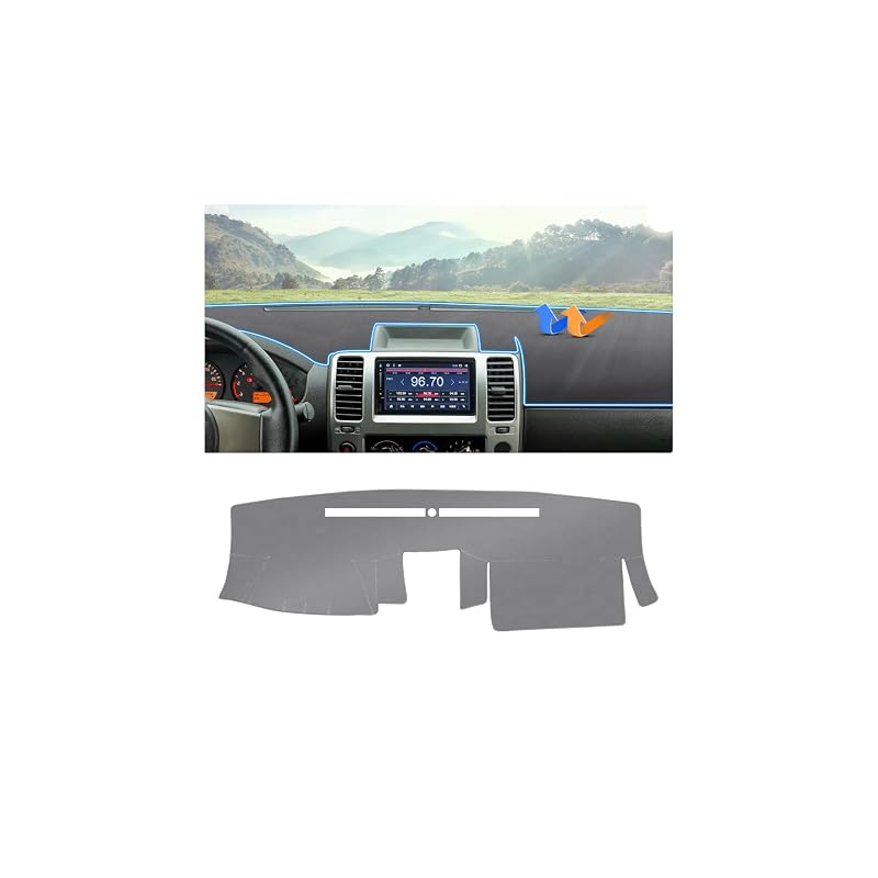Capa para Painel Autorder Cinza para Nissan Frontier 2007–2021 e Suzuki Equator 2009–2012