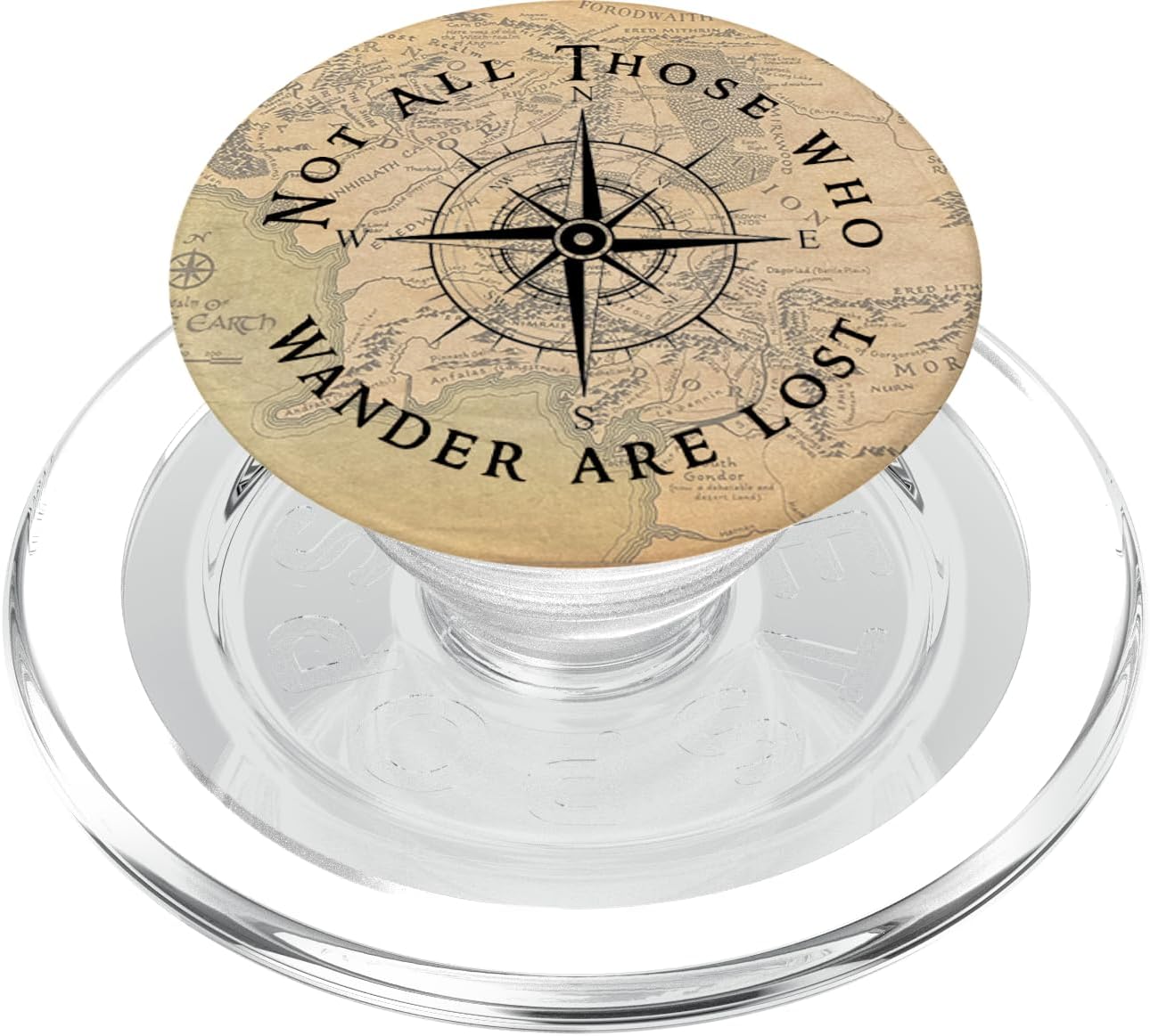 Not All Those Who Wander Are Lost PopSocket PopSockets PopGrip for MagSafe
