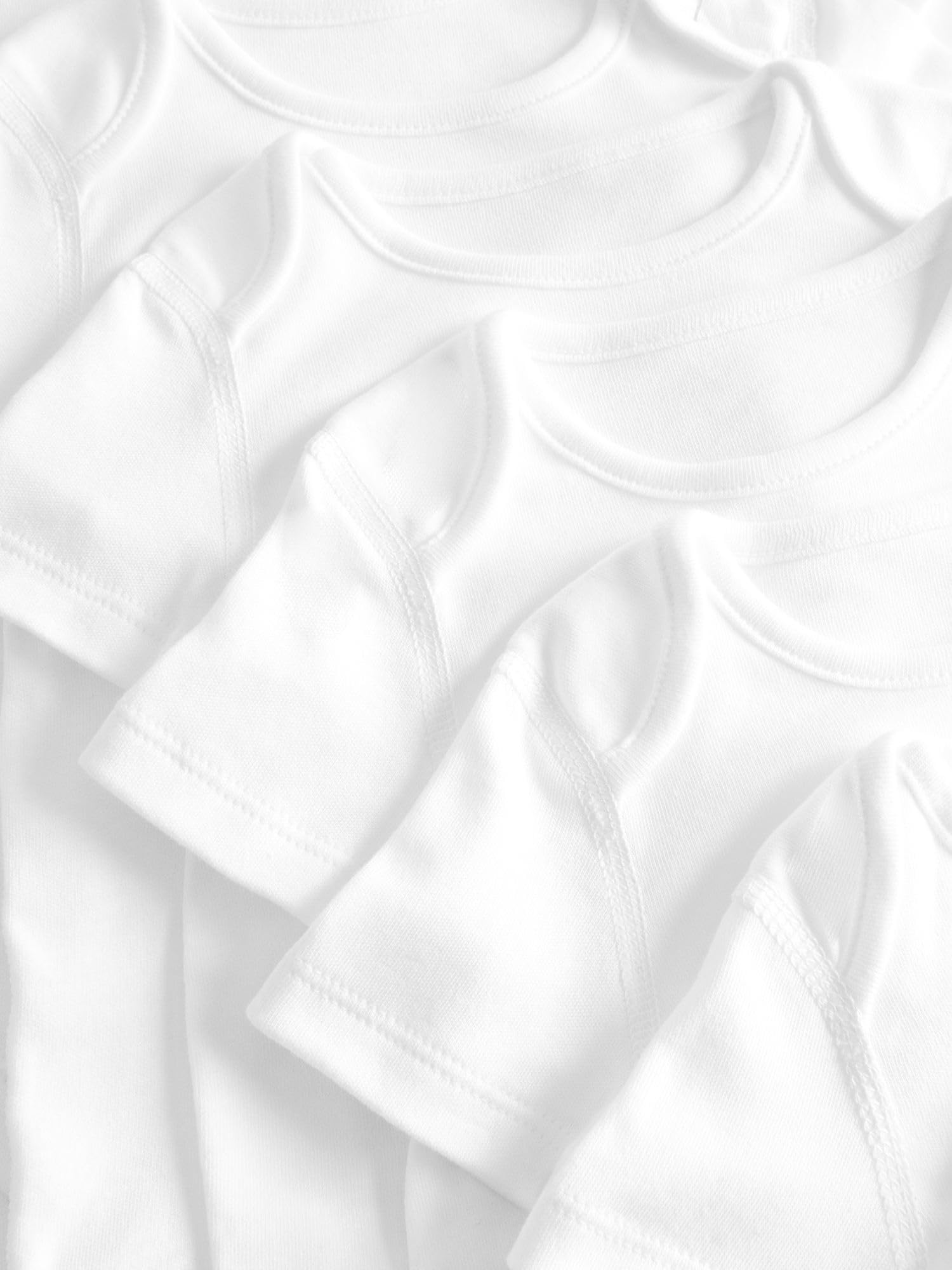Marks & Spencer Bambino Manica Corta Body 10-Pack – Unisex per Bambini e Ragazze – 100% Puro Cotone