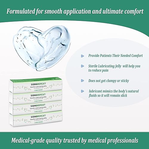 Miniatura 25 de Lubricante a base de agua, lubricante profesional en paquetes individuales para hospitales y clínicas, lubricante de consistencia suave, no mancha