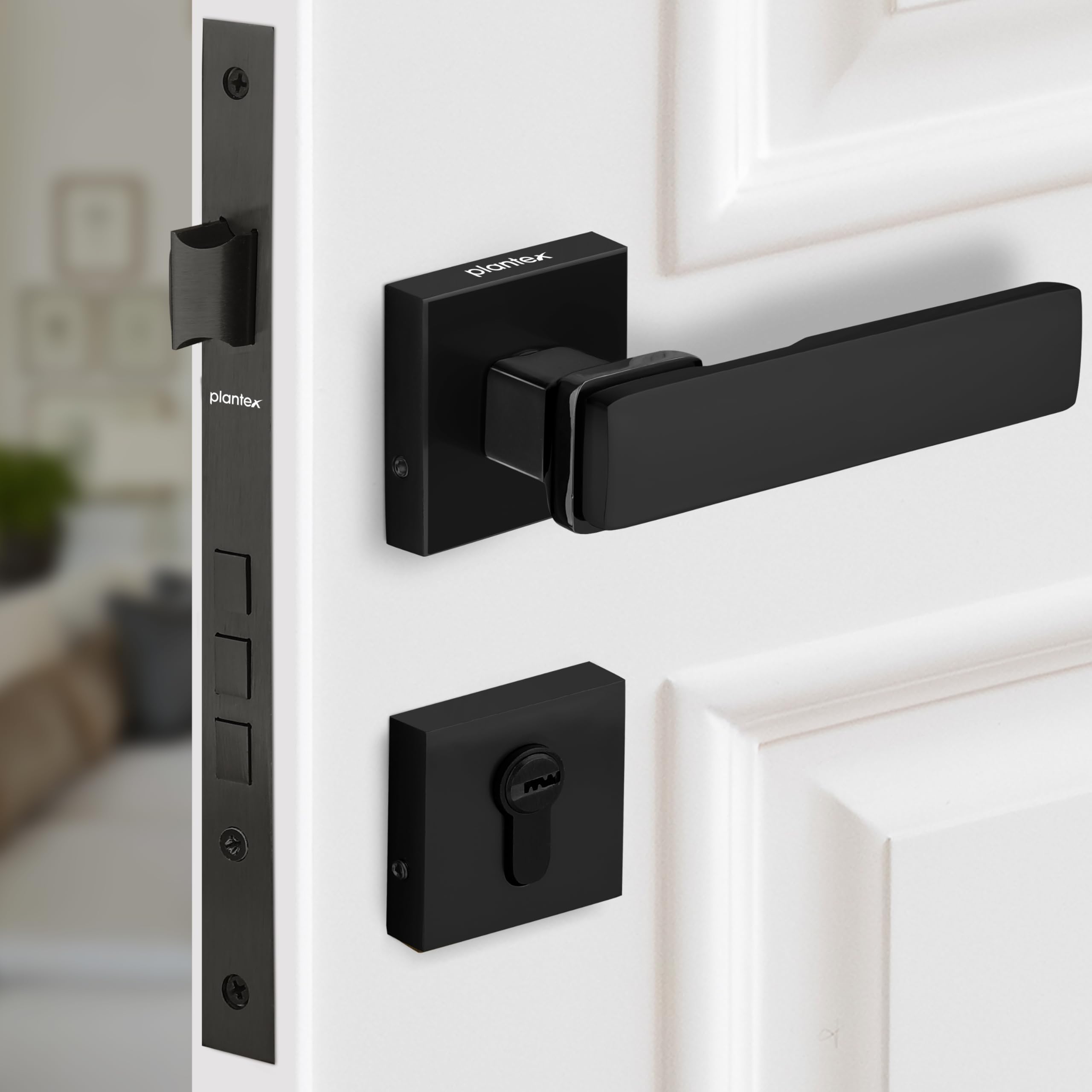 Plantex Triple Security Door Lock - Secure Your Home -7