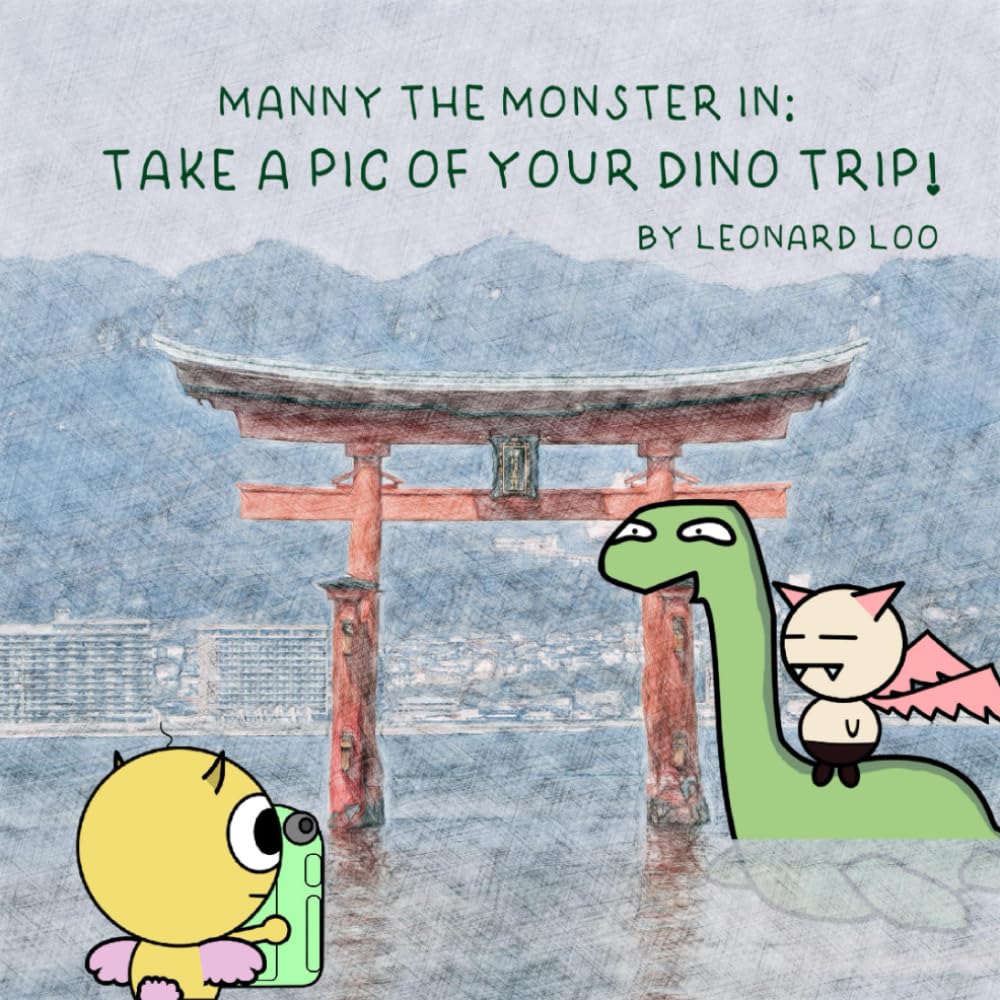 MANNY THE MONSTER IN: TAKE A PIC OF YOUR DINO TRIP!: A Read-and-Move Dinosaur Adventure (MANNY THE MONSTER (English edition))