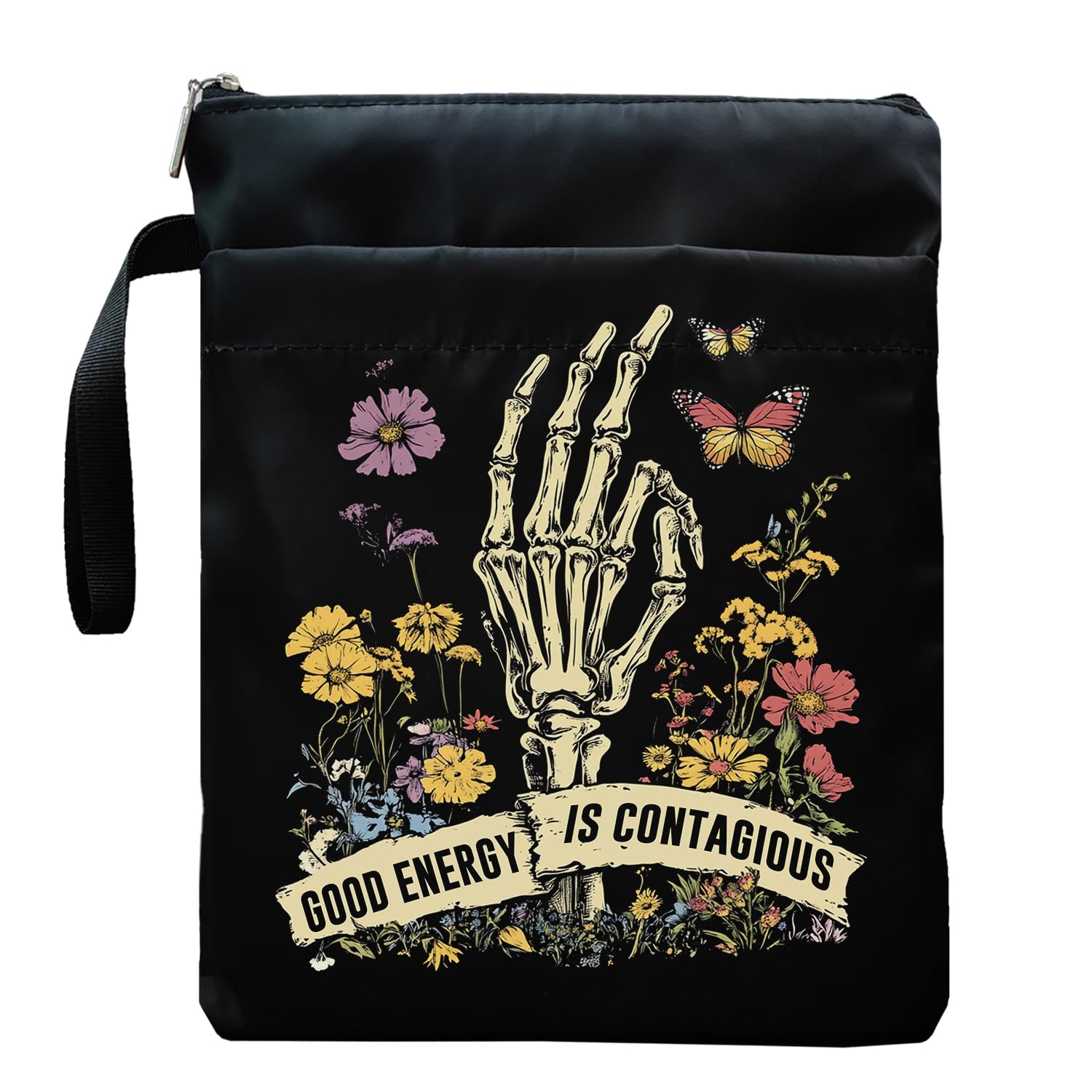 Book Sleeve with Zipper, Book Sleeves for Book Lovers, The Reader Tarot Card Book Sleeves, Book Pouch Kindle Protector, Gifts for Women Teacher