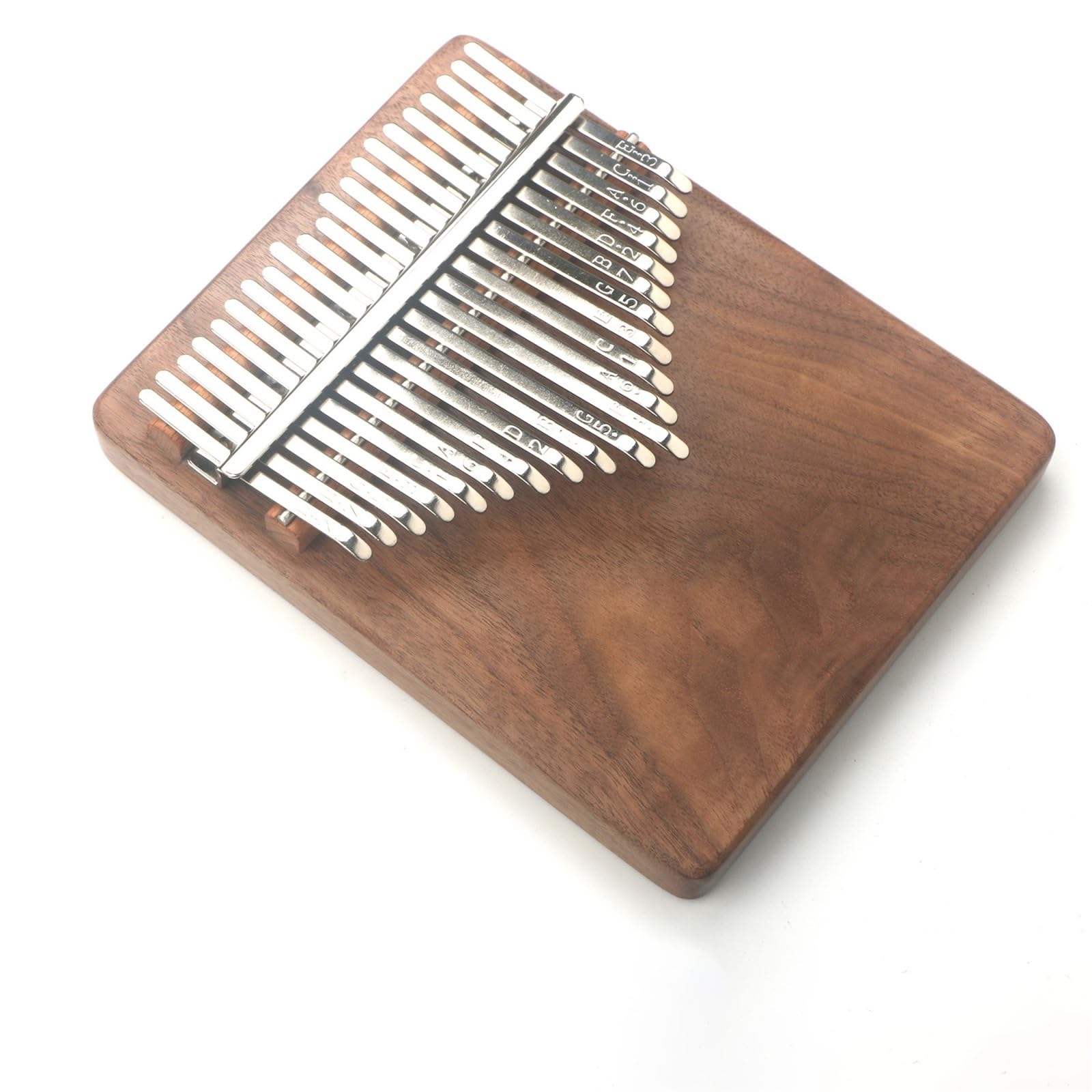 Kalimba De 17 Notas Y 21 Dedos Apta Para Principiantes Uso Profesional(Black walnut in 21st note (vintage))