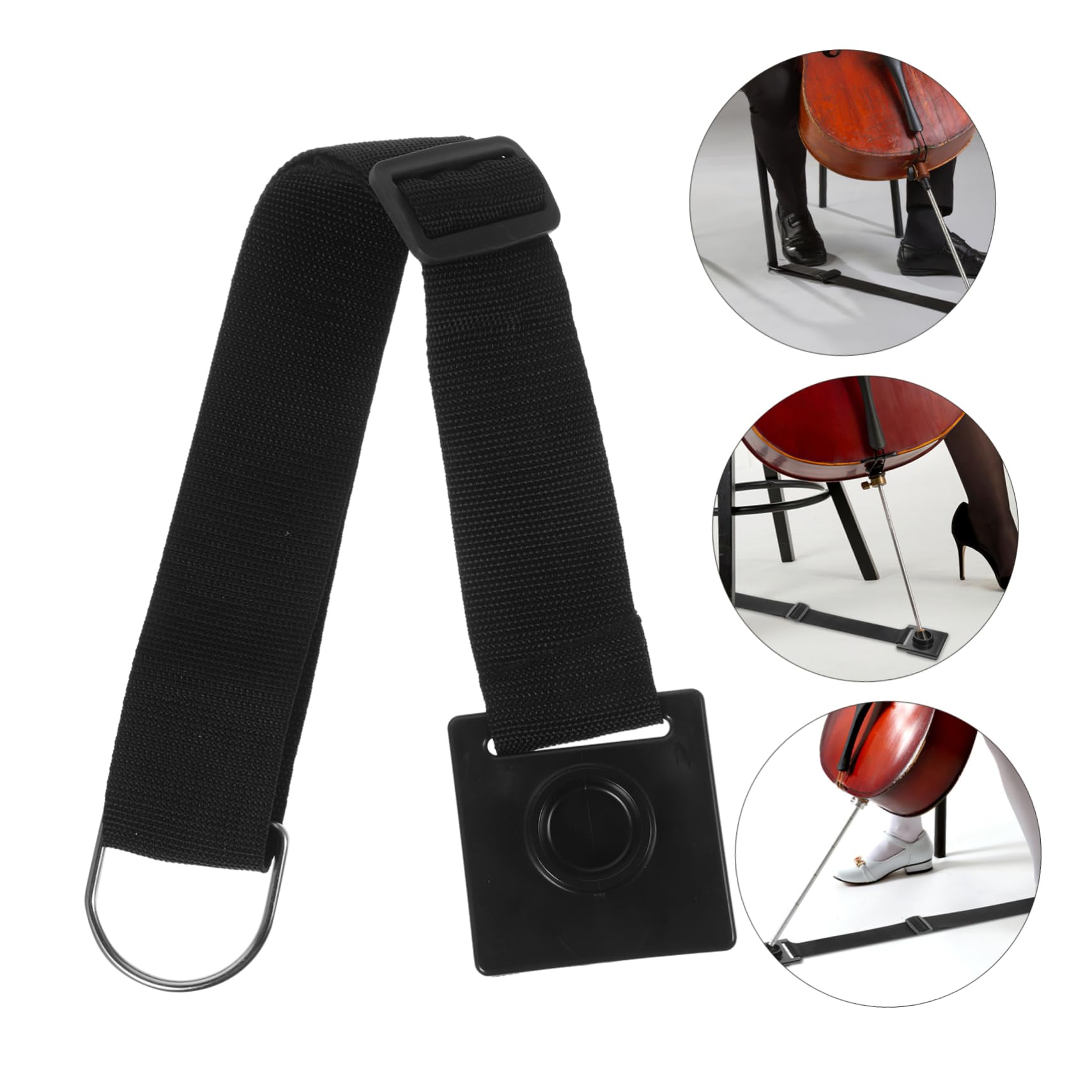 ibasenice 2pcs Cello Endpin Rest Non-slip Bass Endpin Protector Cello Made of Material