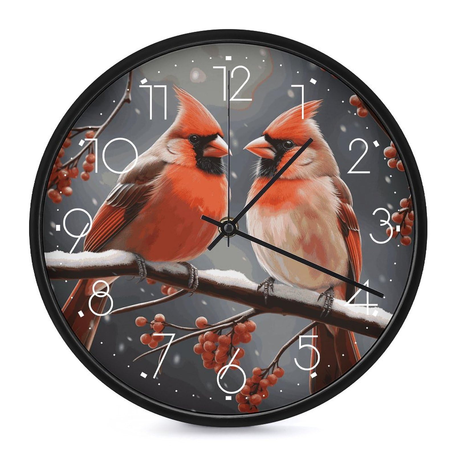 Horloge murale sans tic-tac résout le bruit pour chambre et bureau