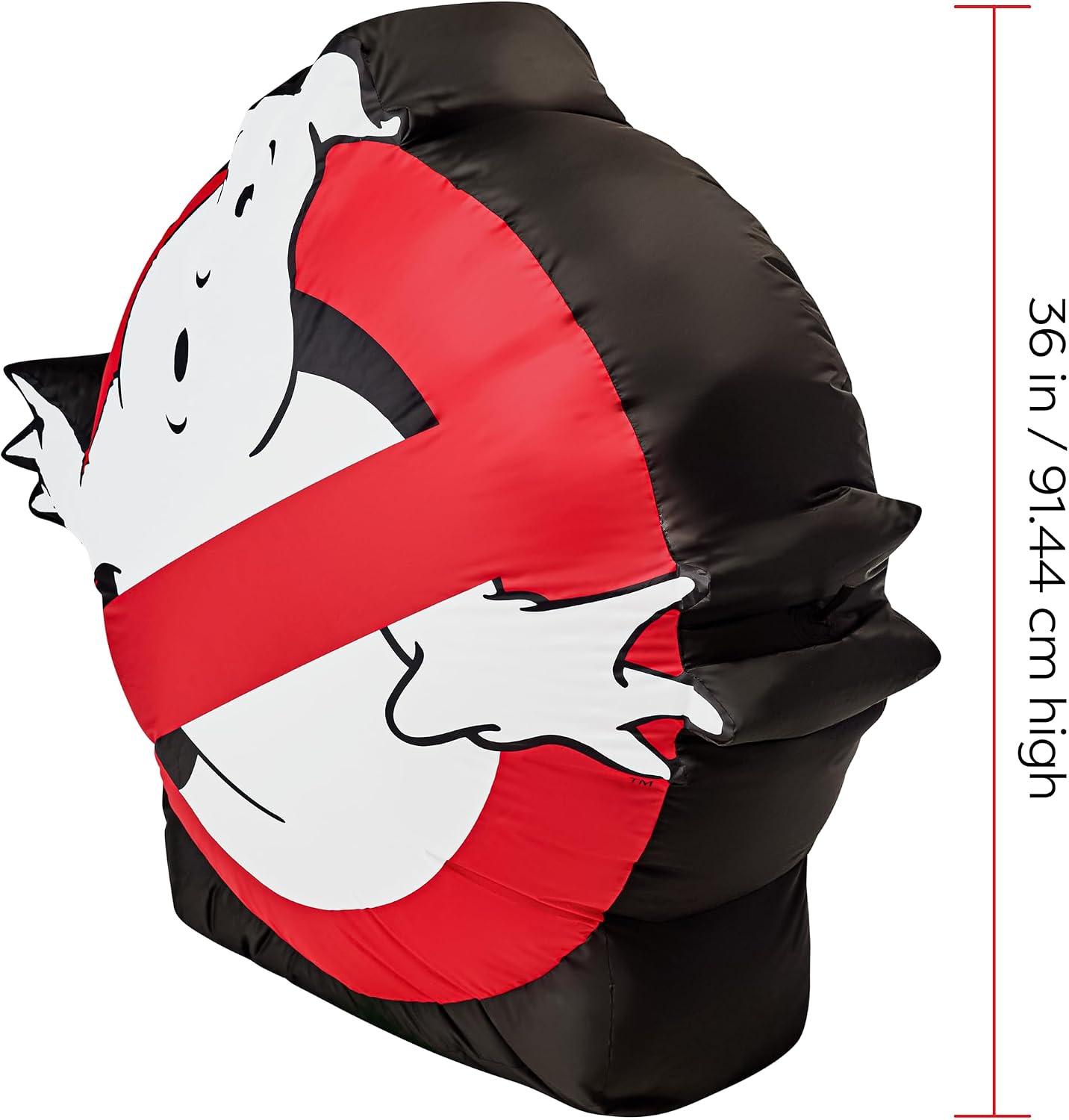 Ghostbusters: No Ghosts Lawn Inflatable by Rubies, 3 feet