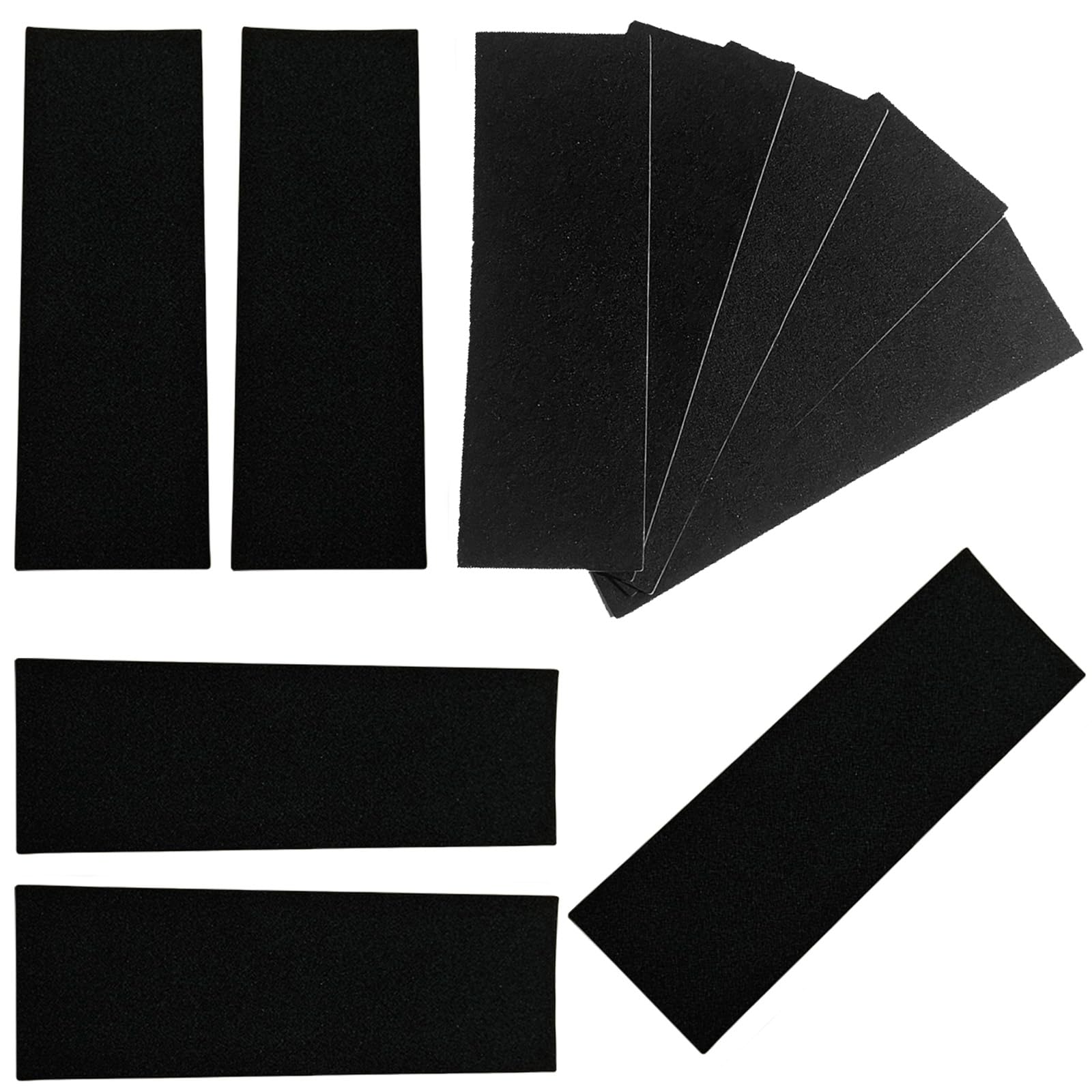 Finger Skateboard Nonslip Mat Foams Tape Shocks Absorbing for in Outdoor Fingerboarding Handling Provide Stability 10Pcs