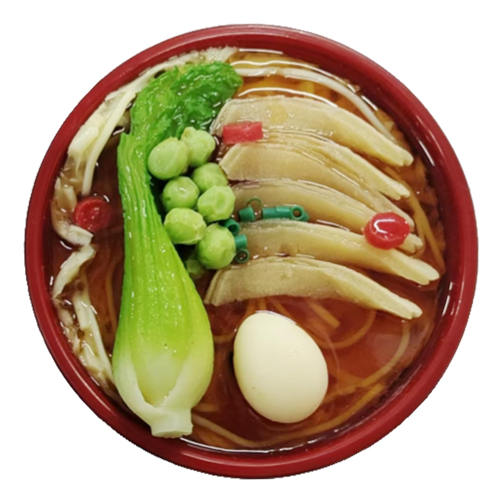 Buxuaaaa PVC Food Model Coin Holder Piggy Banks Money Jar Coin Banks for Food Photography Artificial Noodles Money Holder Collectible Model