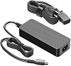 Cargador USB-C HKY 240W adaptador de corriente GaN PD3.1 48V 5A fuente de alimentación PSU para Framework Laptop 16 actualizado 2025 configuraciones personalizables de laptop con módulo gráfico 240W potencia 10 pies de largo certificado ETL 1