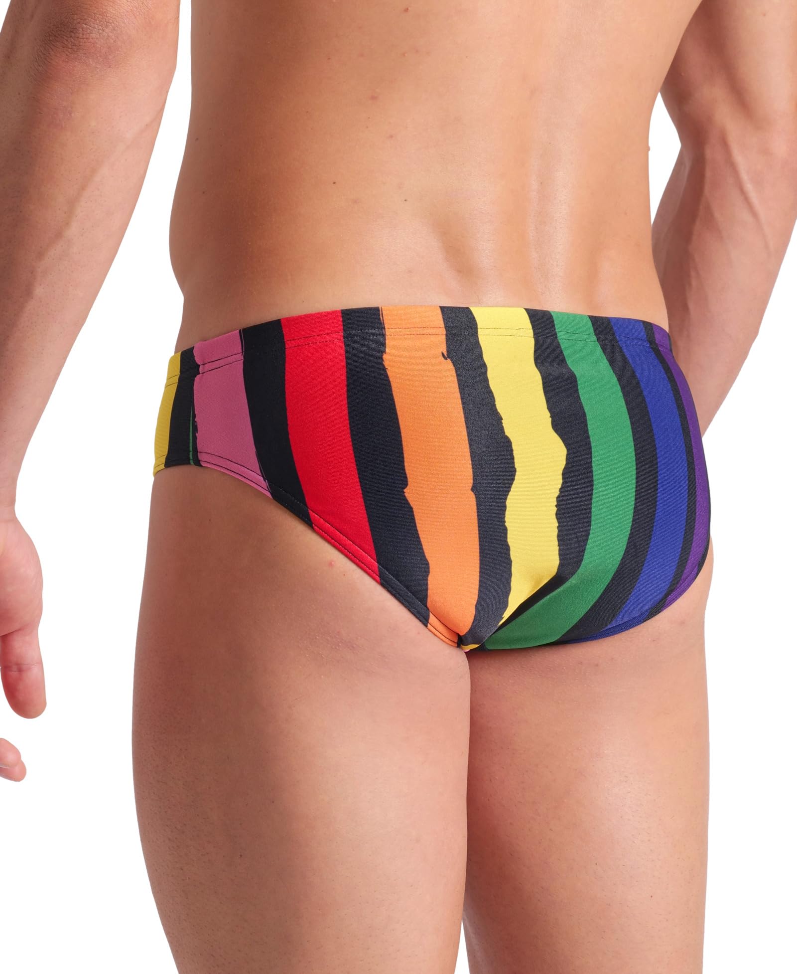 ARENA Performance Men's Let It Beat Capsule Collection Swim Briefs Athletic Swimwear Bañador Hombre (Pack de 1)