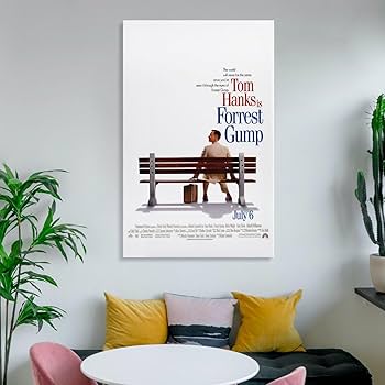 壁美人付 ACME アクメファニチャー フォレストガンプ ポスター付