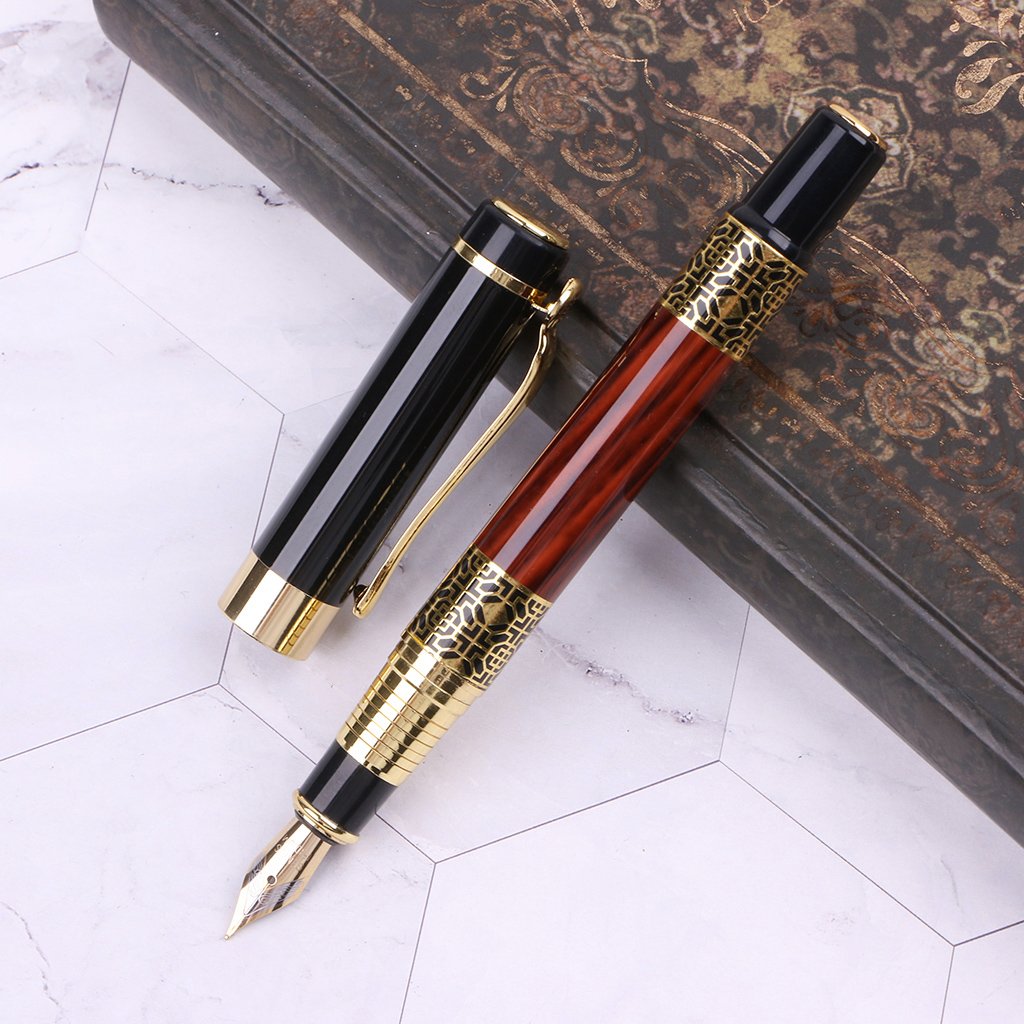 Pluma Estilográfica Lamy ABC Madera Roja - Conjunto Escritura - Los