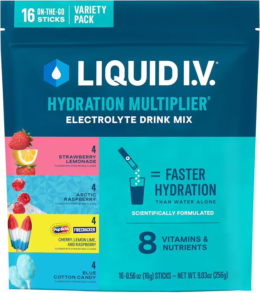 Liquid I.V. 전해질 파우더, Innovation Favorites 버라이어티 팩, 16개 — 사진 1