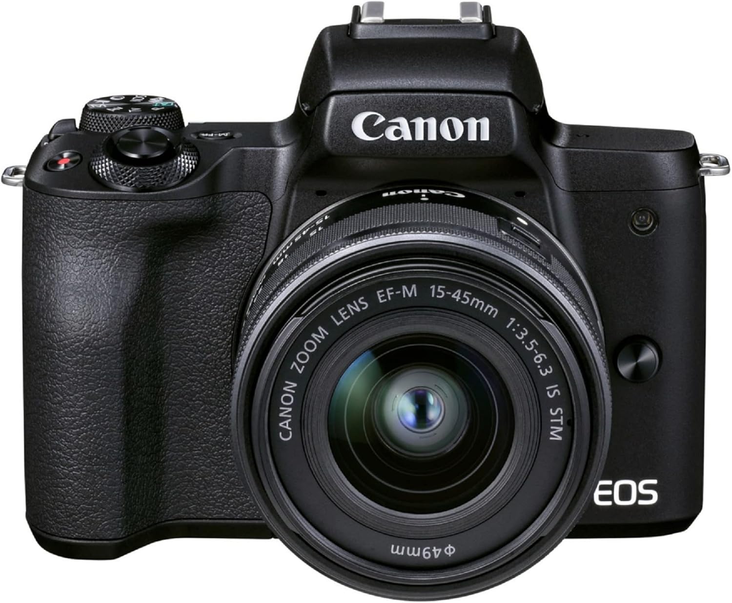 Canon EOS M50 Mark II + EF-M 15-45mm is STM Kit Black