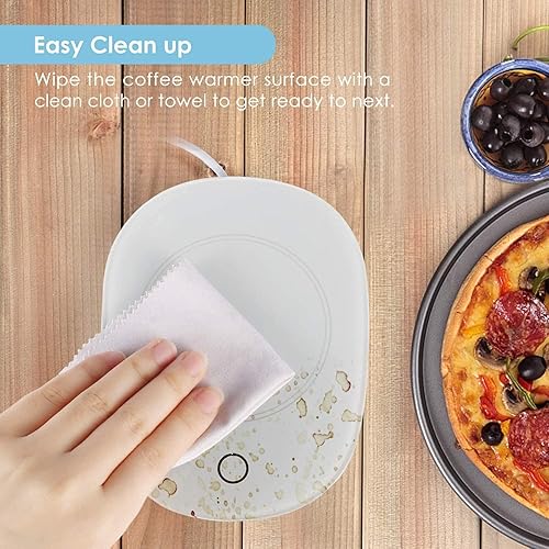 Miniatura 4 de Calentador de tazas de café, calentador inteligente de tazas de café con encendidoapagado automático, adecuado para la mayoría de tazas para el