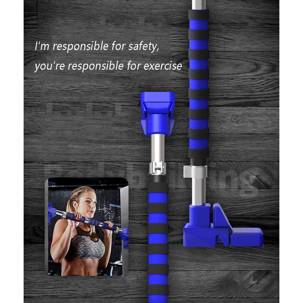 HUAHUA Interior, Pull Up Bar Marco De La Puerta, Ancho Ajustable 70-152 Cm, Capacidad De Carga 300 Kg (Size : 70-90cm)