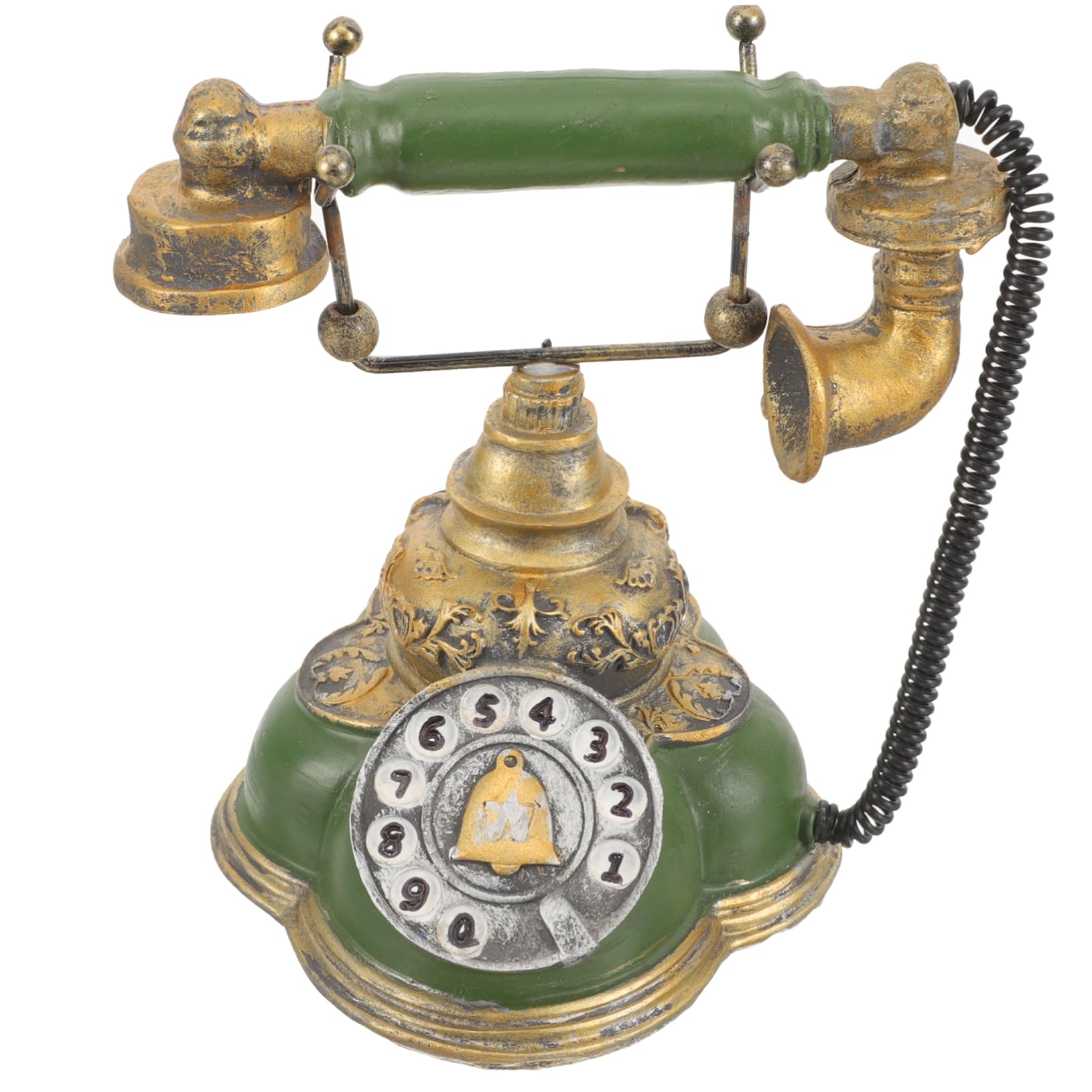 Cabilock Retro Vintage Decorative Phone Ornament Resin Craft Home Decor Vintage Style