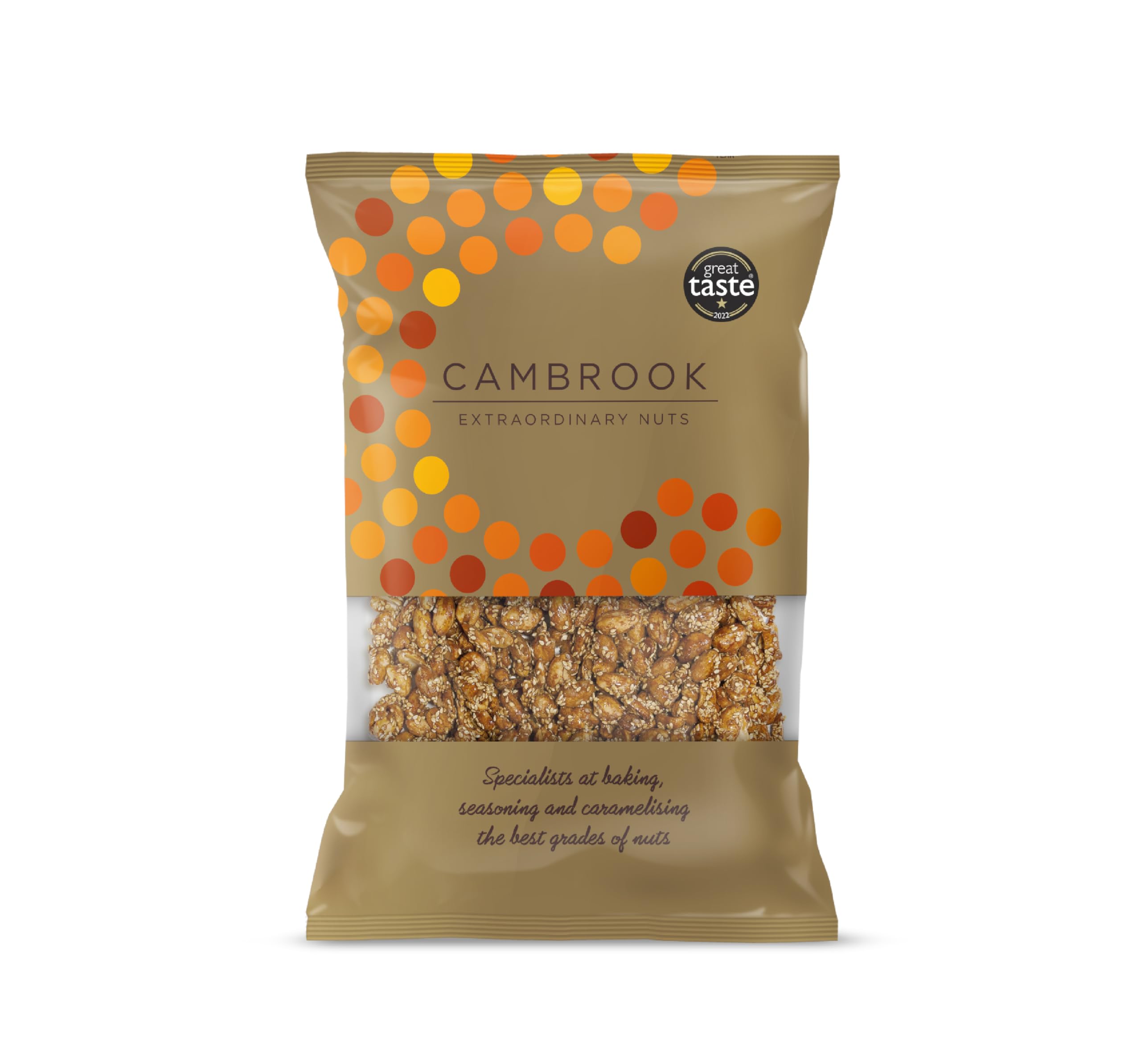 Cambrook - Caramelised Sesame Peanuts, 1kg Bag