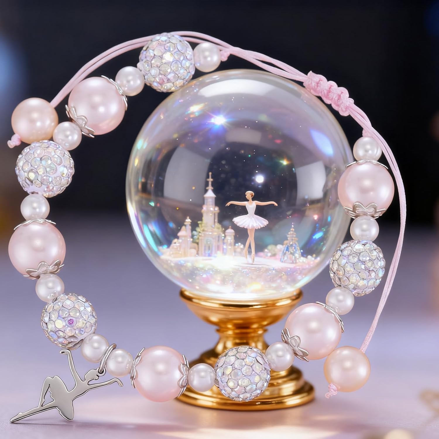 Kivosliviz Dance Recital Gifts Ideas Bracelet for Women Teens Dancer Dance Team Dance Bracelet - Image 3