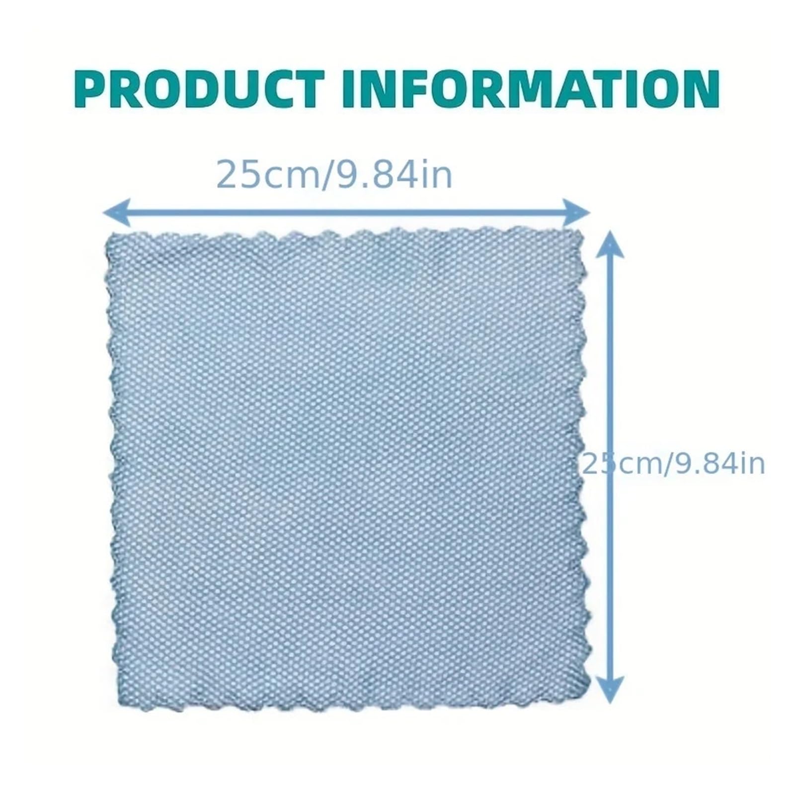 Glasreinigungstuch, fusselfrei, for Fenster, Auto, Küche, Spiegel, spurlos, wiederverwendbar, Fischschuppen-Poliertuch(20pcs)
