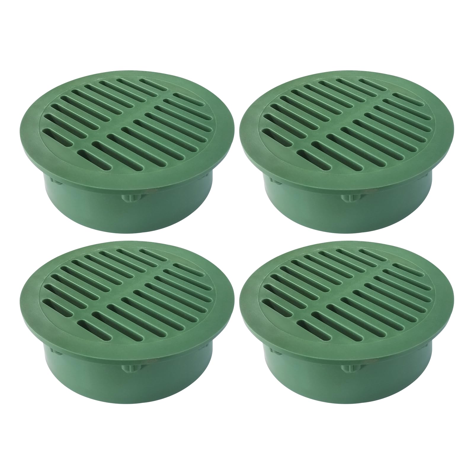 Calvana 6 Inch Drain Grate Cover 4 Pack