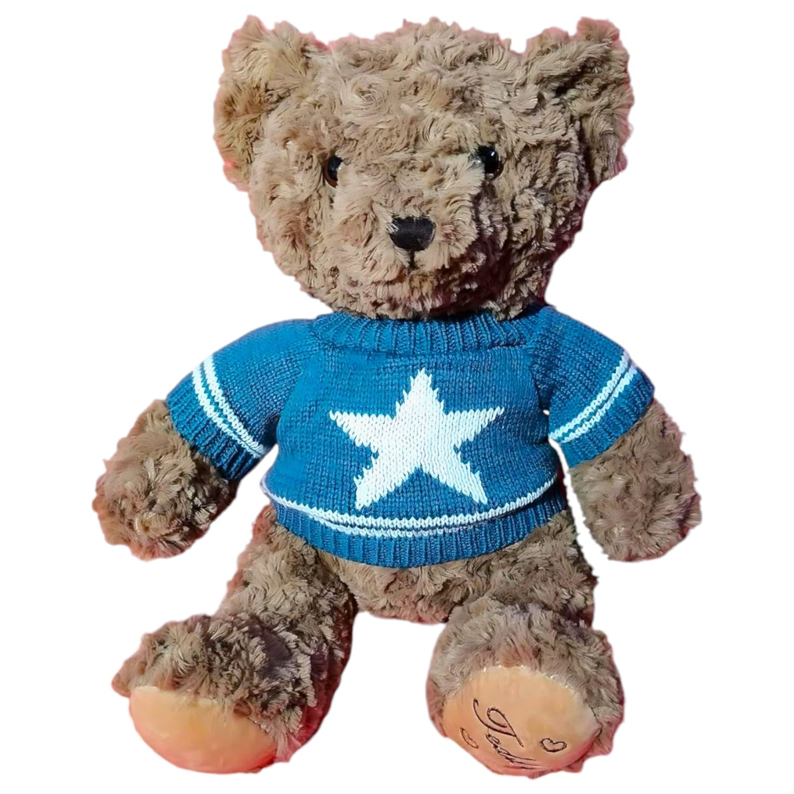 Bateu Cute Stuffed Animals with Bow Ties Plush Toys | Soft Toys for Kids Girls Teddy Bears Plush Toys for Children and Adults (Brown, Large)