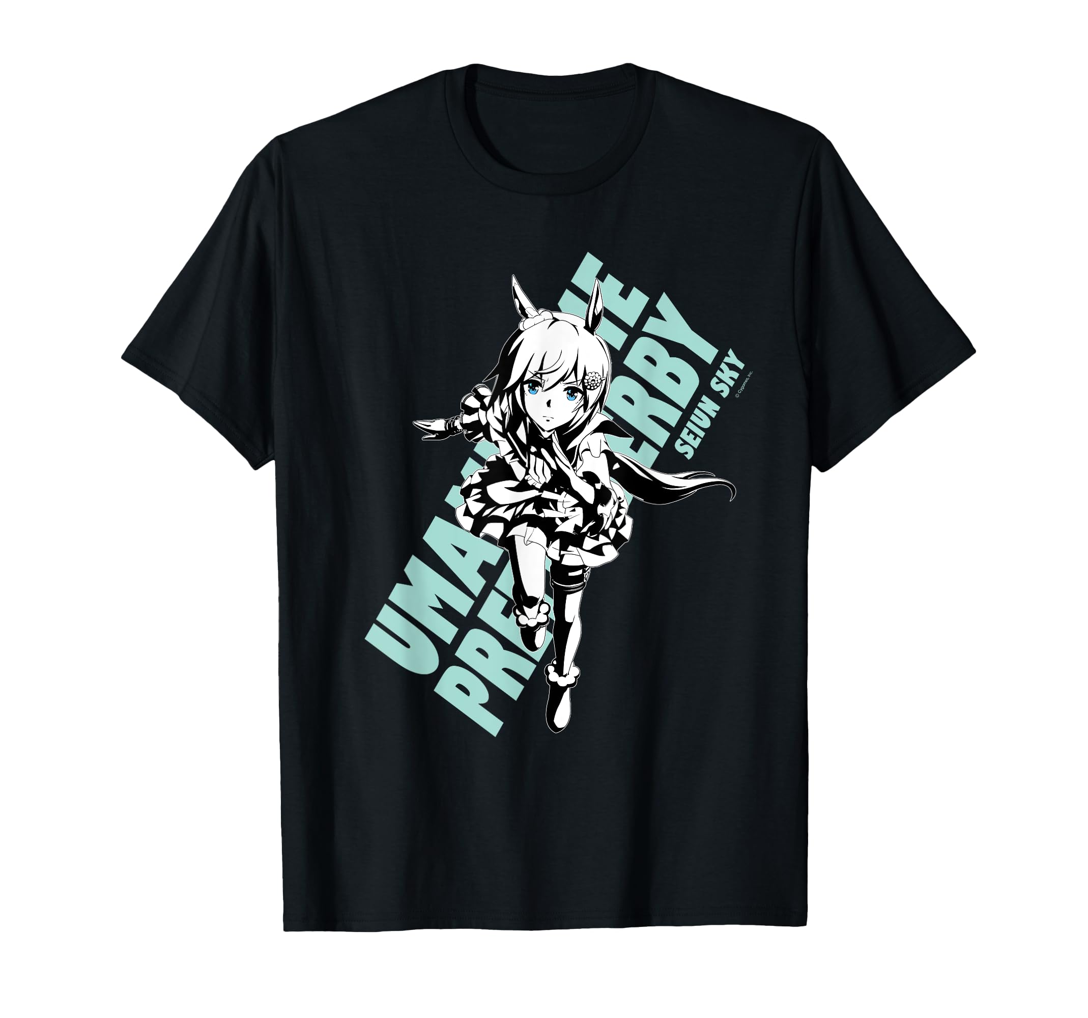 Amazon | ウマ娘 プリティーダービー セイウンスカイ Tシャツ