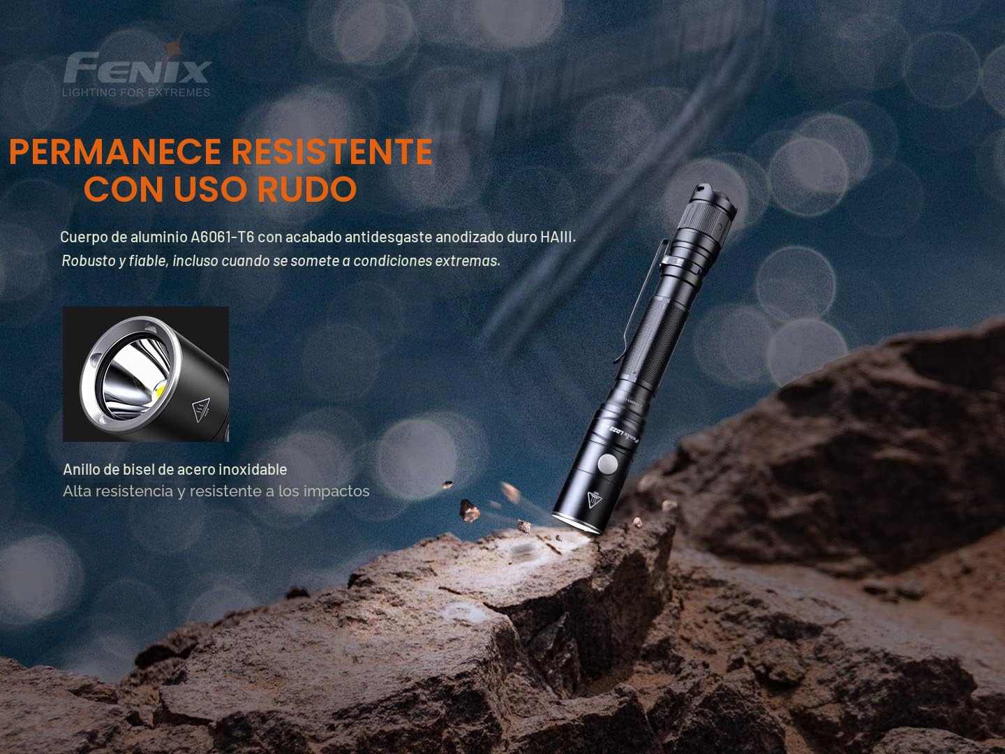 fenix Linterna LD22 v2.0 de 800 lúmenes, Schwarz