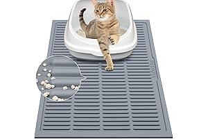 Kitty Litter Mat: Keep Your Floors Clean with Waterproof and Easy-Clean Litter Catcher Mat