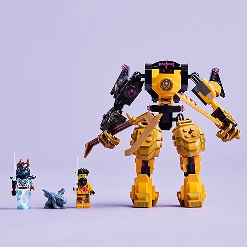 Miniatura 4 de LEGO NINJAGO Arin's Spinjitzu Battle Mech - Juego de construcción Ninja para niños a partir de 7 años - con minifiguras Arin, Baby Ryu y villano -