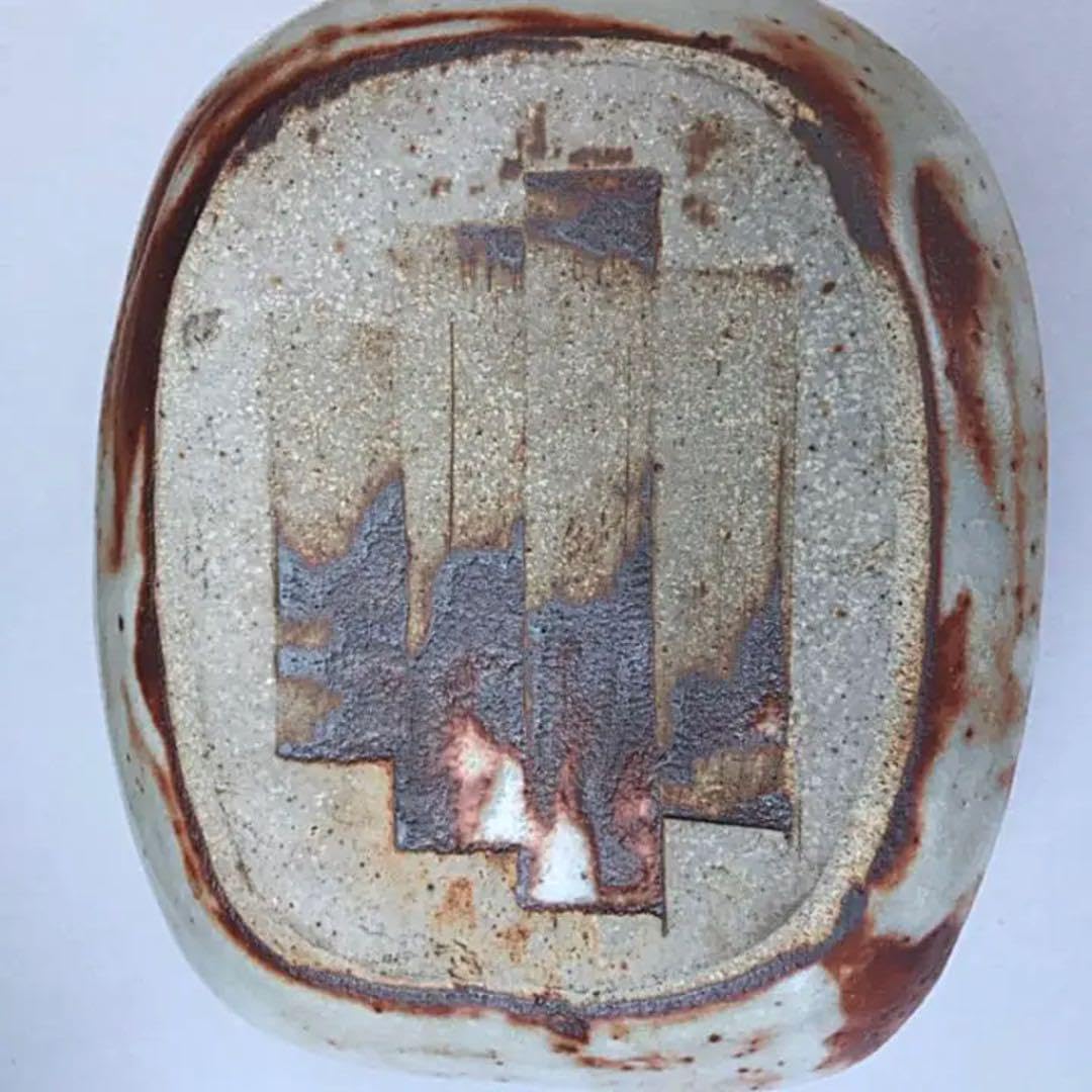 花器 変形花器 華道 陶器 置物 インテリア 工芸品 美術品 A2849 陶器