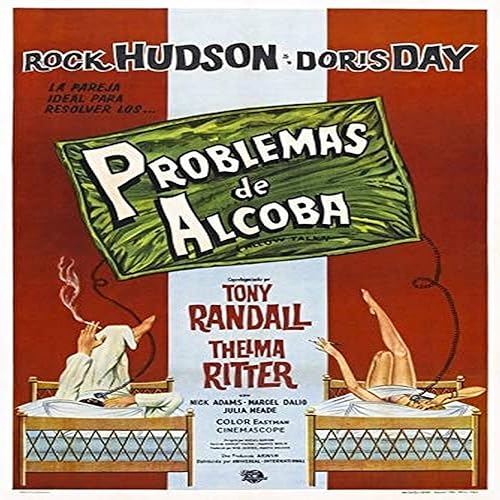 Posterazzi Pillow Talk (Aka Problemas De Alcoba) - PĂłster de la pelĂcula Argentinan Rock Hudson Doris Day 1959 (24 x 36) Posterazzi Pillow Talk (Aka Problemas De Alcoba) - PĂłster de la pelĂcula Argentinan Rock Hudson Doris Day 1959 (24 x 36)