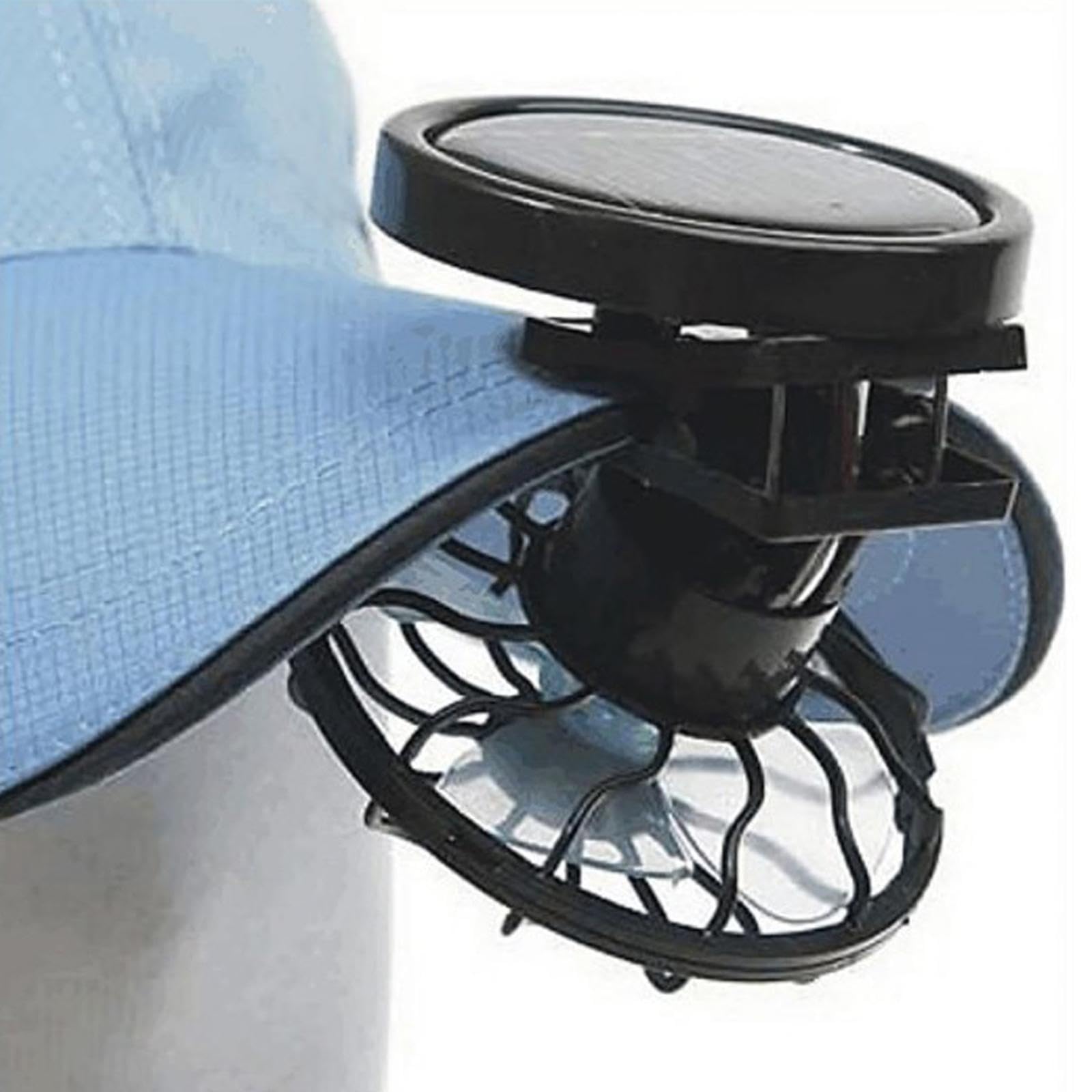 Ventilatore Solare Mini Con Clip - Leggero, Portatile, Per Cappelli E Attività Estive - Foto 7