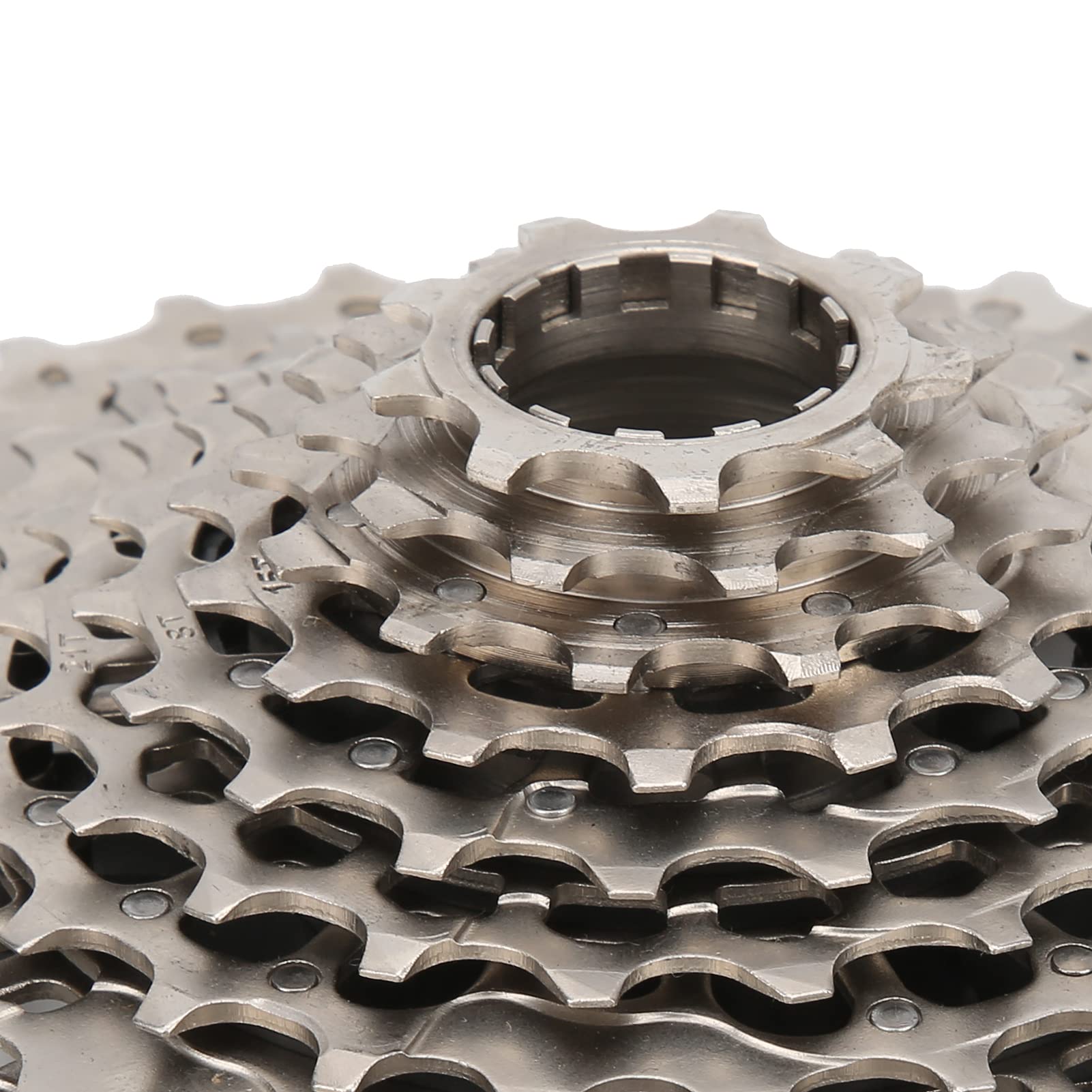 CHICIRIS Cassette Ultraligero Compatible con XD 9-42T de 11 Velocidades, Piñón de Acero Templado y Templado, Rueda para Bicicleta de Montaña Resistente a la Oxidación, Superficie Cromada
