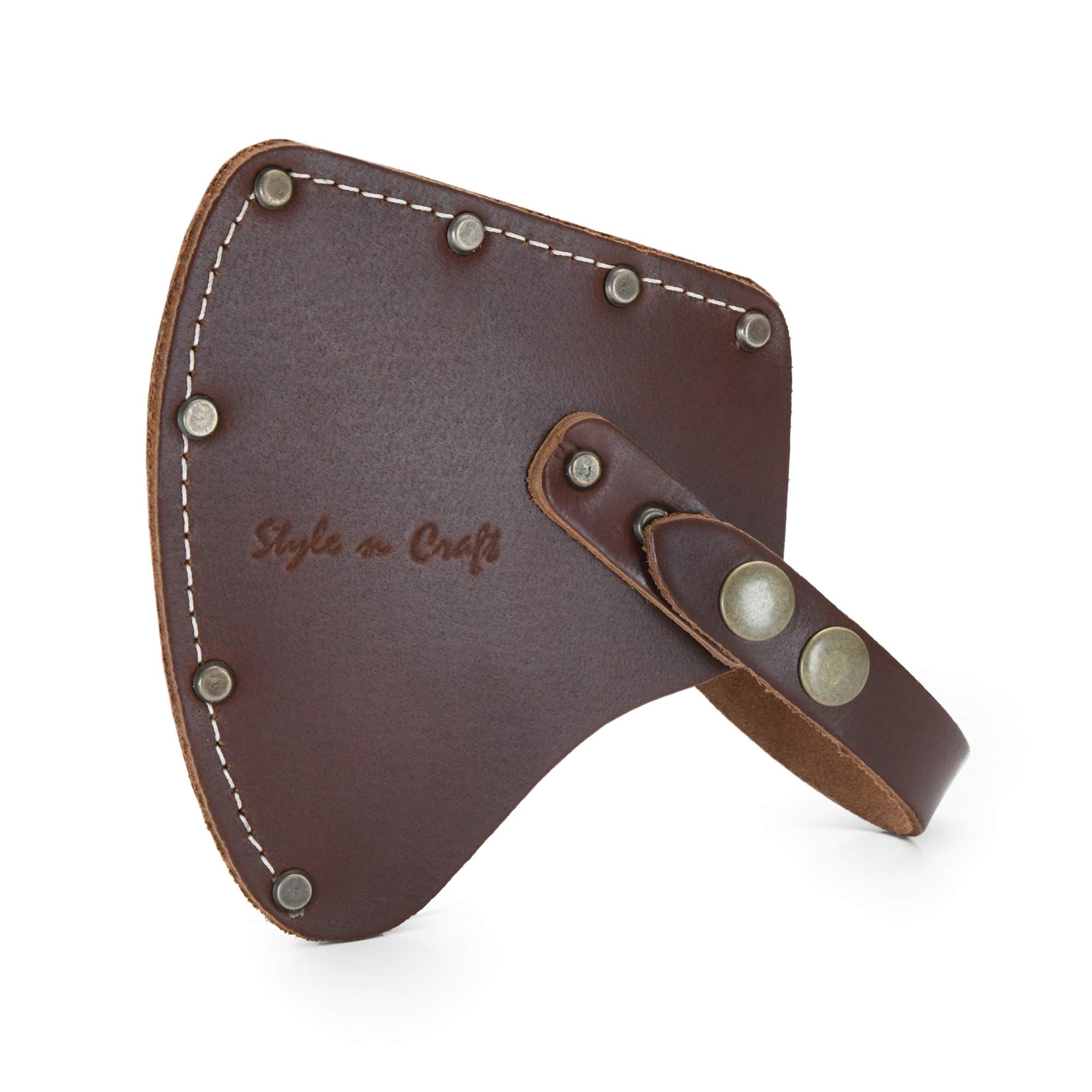 Buy Style n Craft Camper's Hatchet Sheath, FullGrain Leather Axe