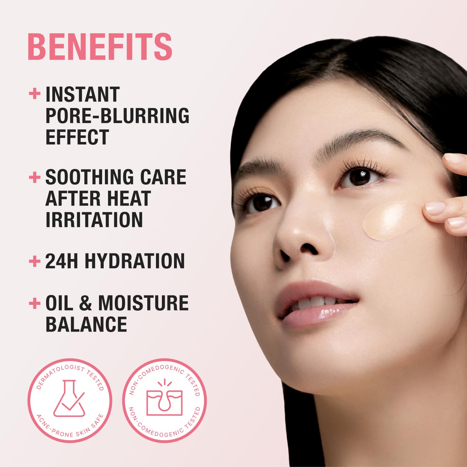 DEAR DAHLIA Daily PDRN BB Cream (Light Beige) - One-Step Perfecting Skin Tint with PDRN, Medium Coverage for Smooth, Flawless Glass Skin, Lightweight Moisturizing Vegan Korean Makeup Base