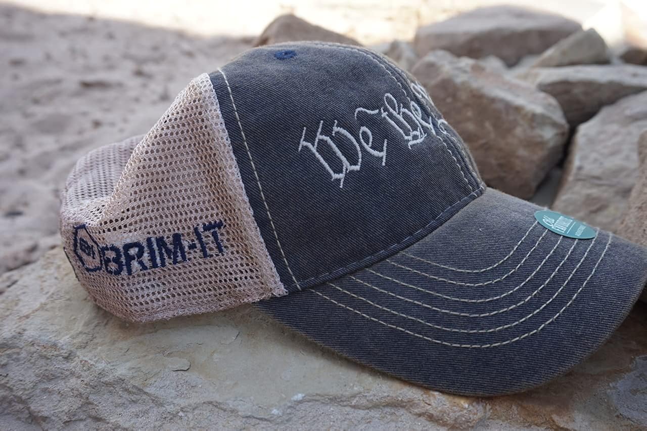 Brim-it We The People Trucker Style Hat 