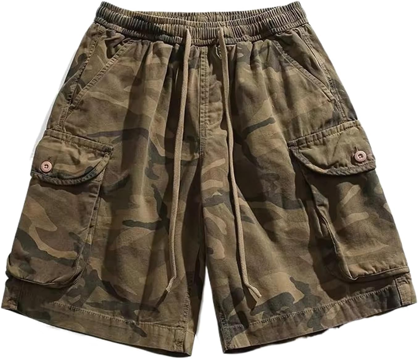 Japanese Streetwear Loose Tactical Shorts Men Summer Outdoors Harajuku Casual Baggy Cargo Pants Male
