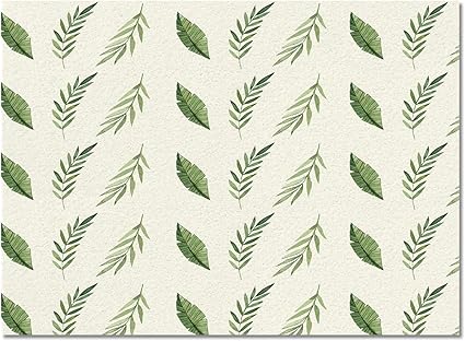 Amazon カーペット 葉 イラスト 重複排列 可愛い 夏 漫画 ラグ ラグマット じゅうたん 滑り止め付 防音 おしゃれ 床暖房 ホットカーペット対応 オールシーズン 折り畳み可能 雰囲気変わり 122x1cm ラグ カーペット オンライン通販