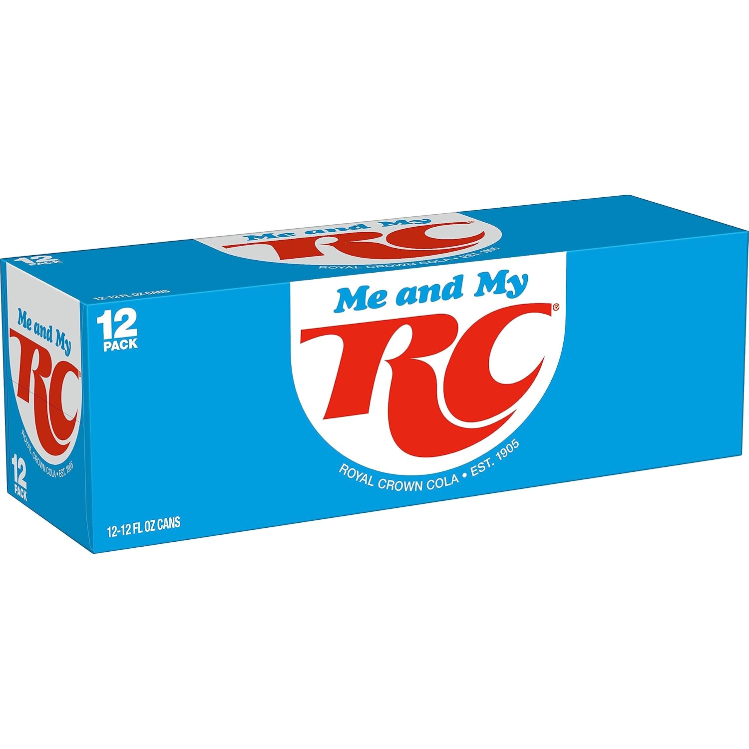 RC Cola Soda, 12 fl. oz. Cans, 12 Pack (Pack of 2)