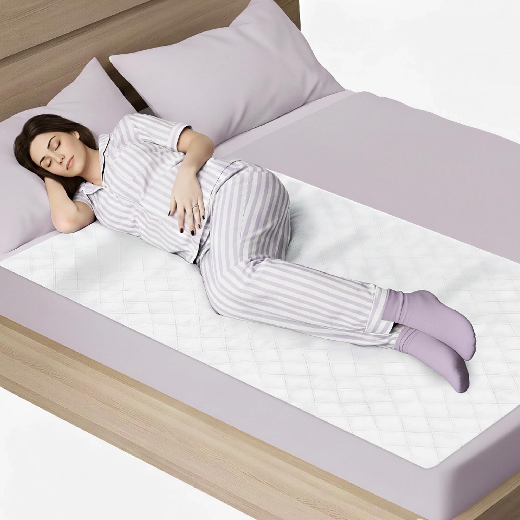 Empapadores Cama Adultos de 135 x 90 cm | Protector de Cama Reutilizable Ultra Absorbente | Salvacamas para Incontinencia | Máxima Protección, Confort y Cuidado Nocturno